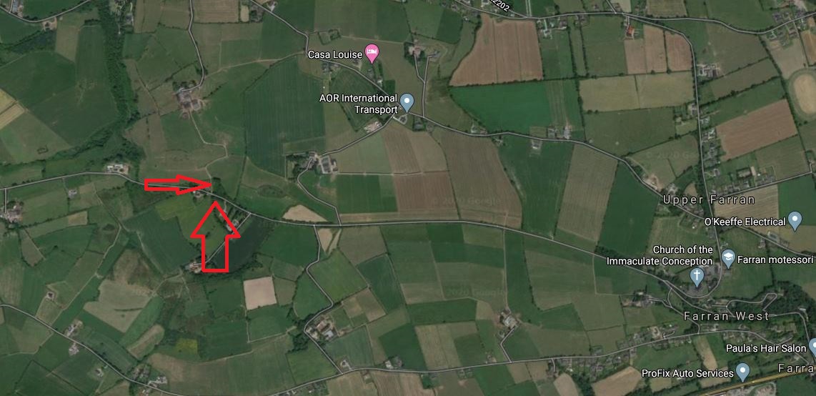 zoomed out map with arrows