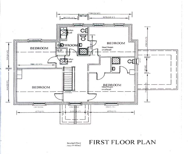 Capture two first floor plan