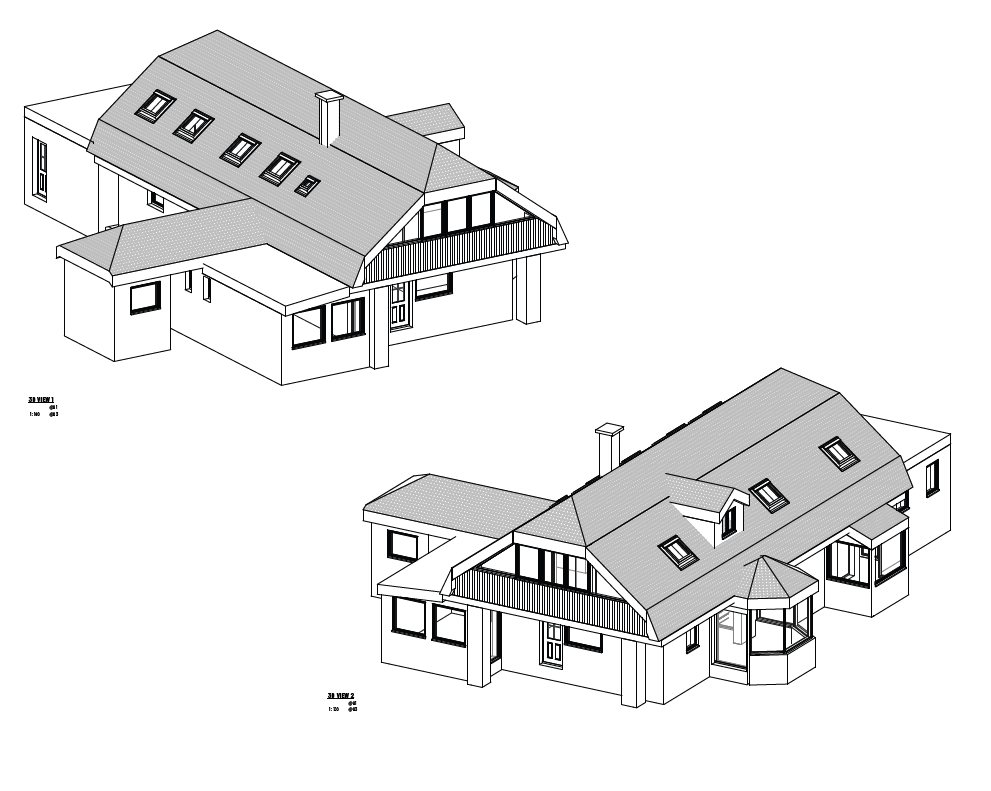 house drawings