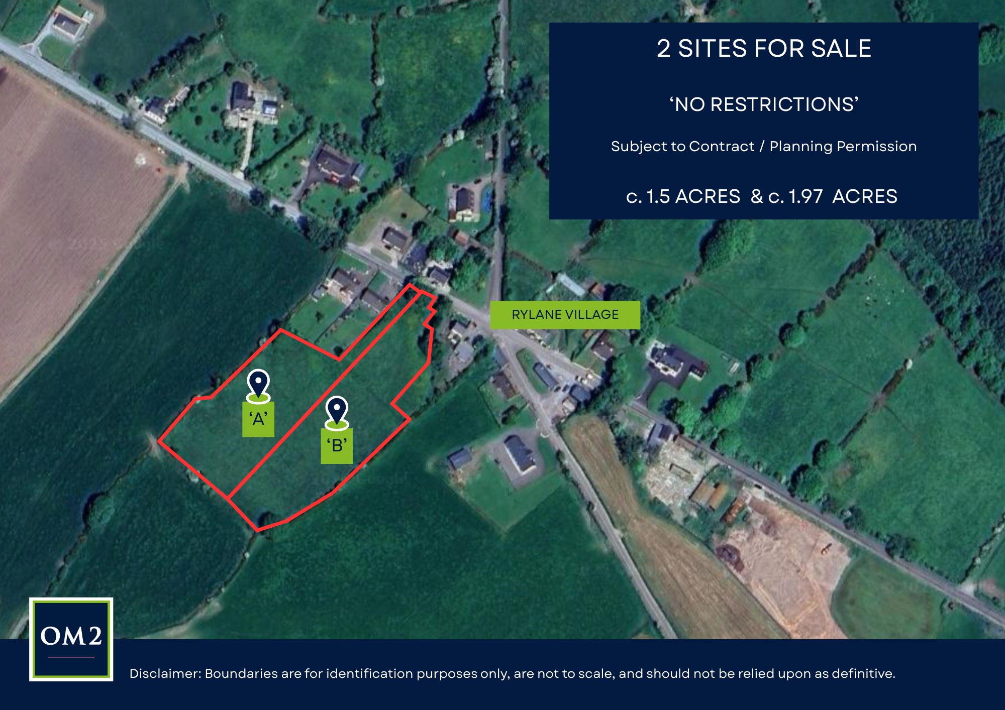 2 no. Sites, Rylane Cross, Co. Cork